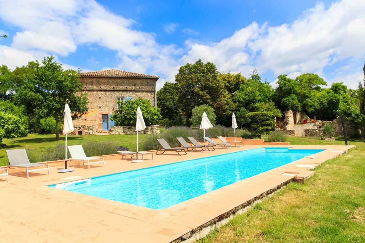 Au Mas Des Calmettes Bed & Breakfast Parisot  ภายนอก รูปภาพ